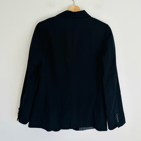 J. Crew • The Boyfriend Wool Blazer in Blackn - Picture 5 of 7